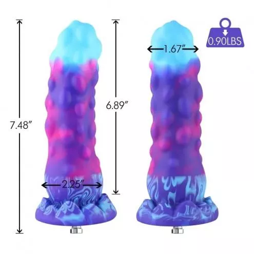 Силіконовий ділдо Hismith 7.48" Silicone Dildo HSA138 Monster Series