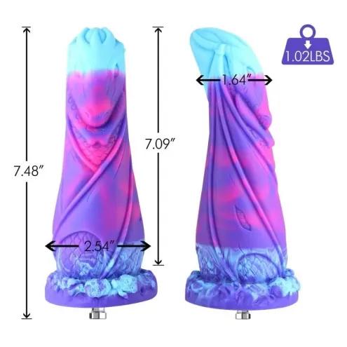 Силіконовий ділдо Hismith 7.48" Silicone Dildo HSA139 Monster Series