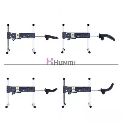 Силіконовий ділдо Hismith 8.3" Silicone Dildo Black