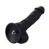Силіконовий ділдо Hismith 8.3" Silicone Dildo Black