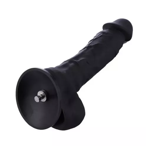 Силіконовий ділдо Hismith 8.3" Silicone Dildo Black