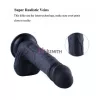 Силіконовий ділдо Hismith 8.3" Silicone Dildo Black