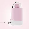 Вібратор-цукерка на паличці KISSTOY Pink Pop, зарядний кейс-нічник