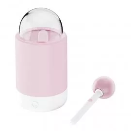 Вибратор-конфетка на палочке KISSTOY Pink Pop, зарядный кейс-ночник - 4