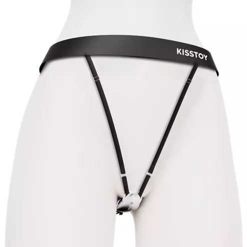 Вибратор в трусики KISSTOY Viosecret, пояс для фиксации и пульт ДУ в комплекте