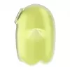 Вакуумний кліторальний стимулятор із вібрацією Satisfyer Glowing Ghost Yellow