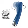 Вібратор із ротацією Satisfyer Spinning G-Spot 1 Blue