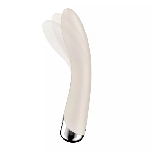 Вібратор для точки G з обертанням Satisfyer Spinning Vibe 1 Beige