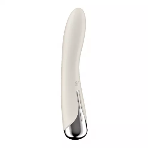 Вібратор для точки G з обертанням Satisfyer Spinning Vibe 1 Beige