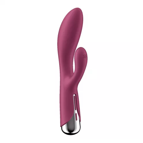 Вибратор-кролик с ротацией Satisfyer Spinning Rabbit 1 Red