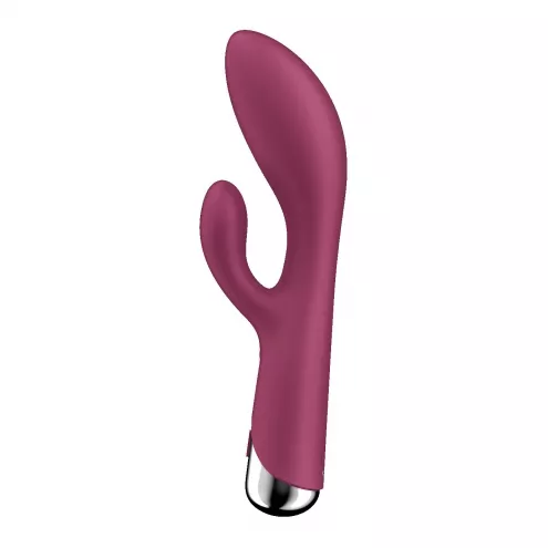 Вибратор-кролик с ротацией Satisfyer Spinning Rabbit 1 Red