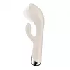 Вібратор-кролик із ротацією Satisfyer Spinning Rabbit 1 Beige