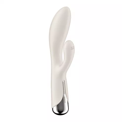 Вібратор-кролик із ротацією Satisfyer Spinning Rabbit 1 Beige