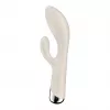 Вібратор-кролик із ротацією Satisfyer Spinning Rabbit 1 Beige