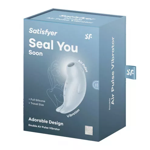 Вакуумный клиторальный стимулятор с вибрацией Satisfyer Seal You Soon