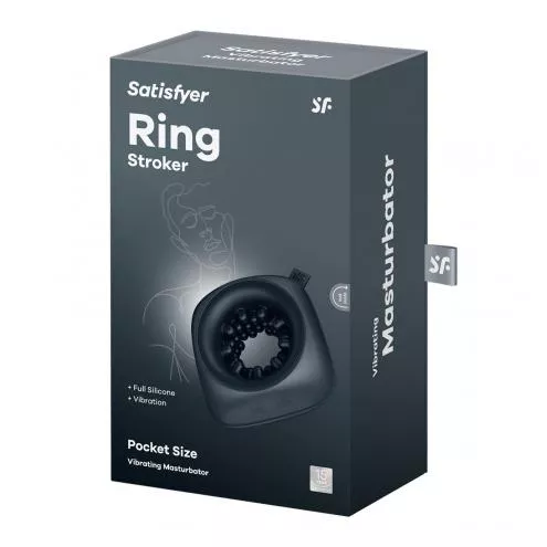 Мастурбатор Satisfyer Ring Stroker, 12 режимів вібрації