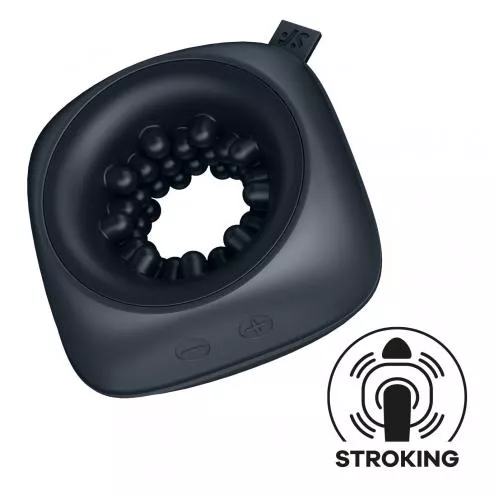 Мастурбатор Satisfyer Ring Stroker, 12 режимів вібрації