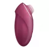 Вибростимулятор-пульсатор Satisfyer Tap & Climax 1 Red, эффект постукивания пальцем