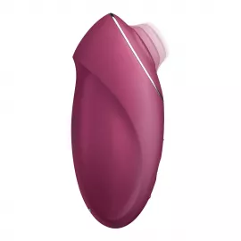 Вибростимулятор-пульсатор Satisfyer Tap & Climax 1 Red, эффект постукивания пальцем - 4
