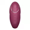 Вибростимулятор-пульсатор Satisfyer Tap & Climax 1 Red, эффект постукивания пальцем