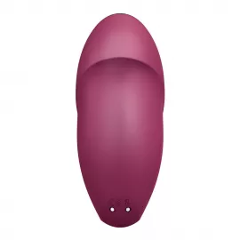 Вибростимулятор-пульсатор Satisfyer Tap & Climax 1 Red, эффект постукивания пальцем - 8