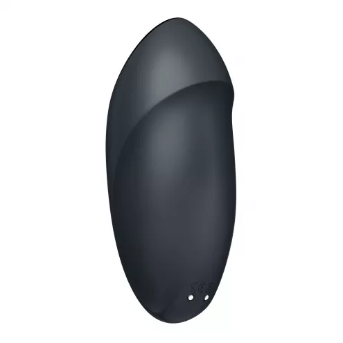 Вібростимулятор-пульсатор Satisfyer Tap & Climax 1 Grey, ефект постукування пальцем