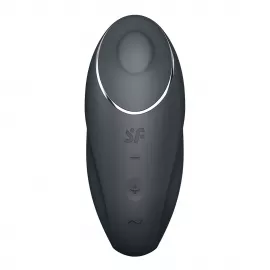 Вибростимулятор-пульсатор Satisfyer Tap & Climax 1 Grey, эффект постукивания пальцем - 4