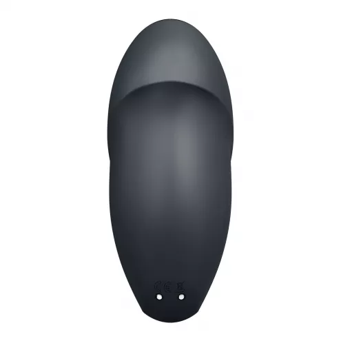 Вібростимулятор-пульсатор Satisfyer Tap & Climax 1 Grey, ефект постукування пальцем