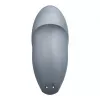 Вибростимулятор-пульсатор Satisfyer Tap & Climax 1 Bluegrey, эффект постукивания пальцем
