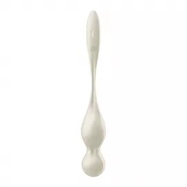 Вагинальные смарт-шарики с вибрацией Satisfyer Love Birds 1 Connect App White, 78 г - 5