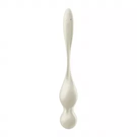 Вагинальные смарт-шарики с вибрацией Satisfyer Love Birds 1 Connect App White, 78 г - 6