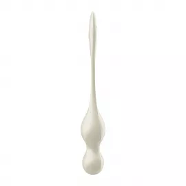 Вагинальные смарт-шарики с вибрацией Satisfyer Love Birds 1 Connect App White, 78 г - 7