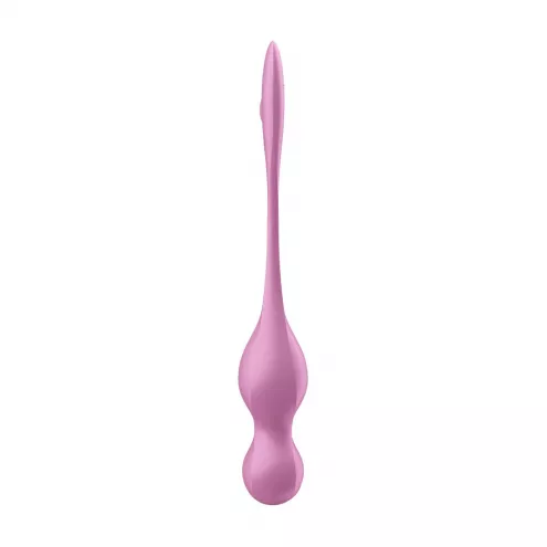 Вагинальные смарт-шарики с вибрацией Satisfyer Love Birds 1 Connect App Pink, 78 г