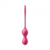 Вагінальні смарт-кульки з вібрацією Satisfyer Love Birds 2 Connect App Red, 86 г, пульт ДК