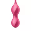 Вагінальні смарт-кульки з вібрацією Satisfyer Love Birds 2 Connect App Red, 86 г, пульт ДК