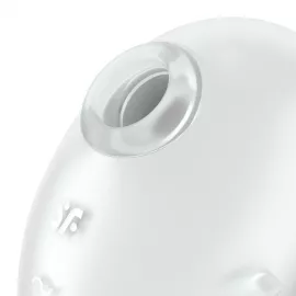Вакуумный клиторальный стимулятор с вибрацией Satisfyer Cutie Ghost White - 3