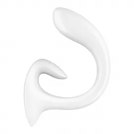 Вагінально-кліторальний вібратор Satisfyer G for Goddess 1 White - 6