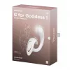 Вагінально-кліторальний вібратор Satisfyer G for Goddess 1 White