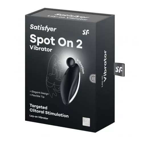 Вібратор для зовнішньої стимуляції Satisfyer Spot On 2 Black