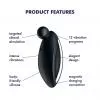 Вібратор для зовнішньої стимуляції Satisfyer Spot On 2 Black