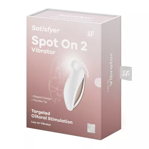 Вибратор для наружной стимуляции Satisfyer Spot On 2 White