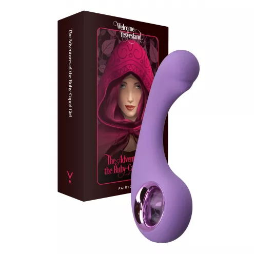 Вибратор для точки G FairyGasm BraveryAward violet