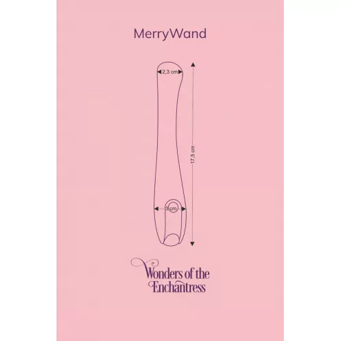 Вибратор для точки G FairyGasm MerryWand violet