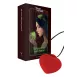 Мини-вибратор «Сердечко» FairyGasm PleasureStone red