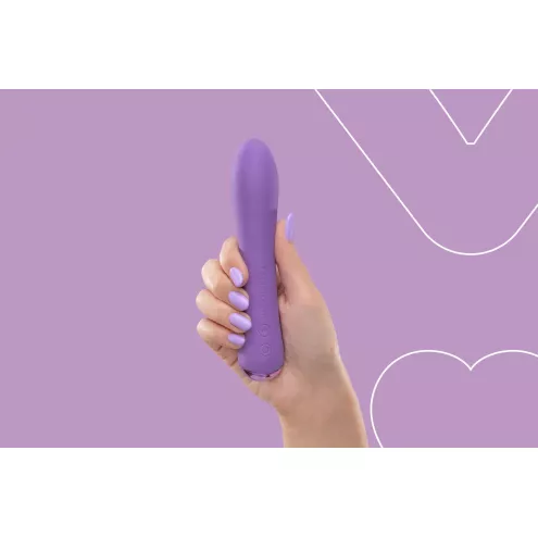 Вібратор з підігрівом FairyGasm WowGenie violet, підігрів до 42 °C