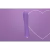 Вібратор з підігрівом FairyGasm WowGenie violet, підігрів до 42 °C