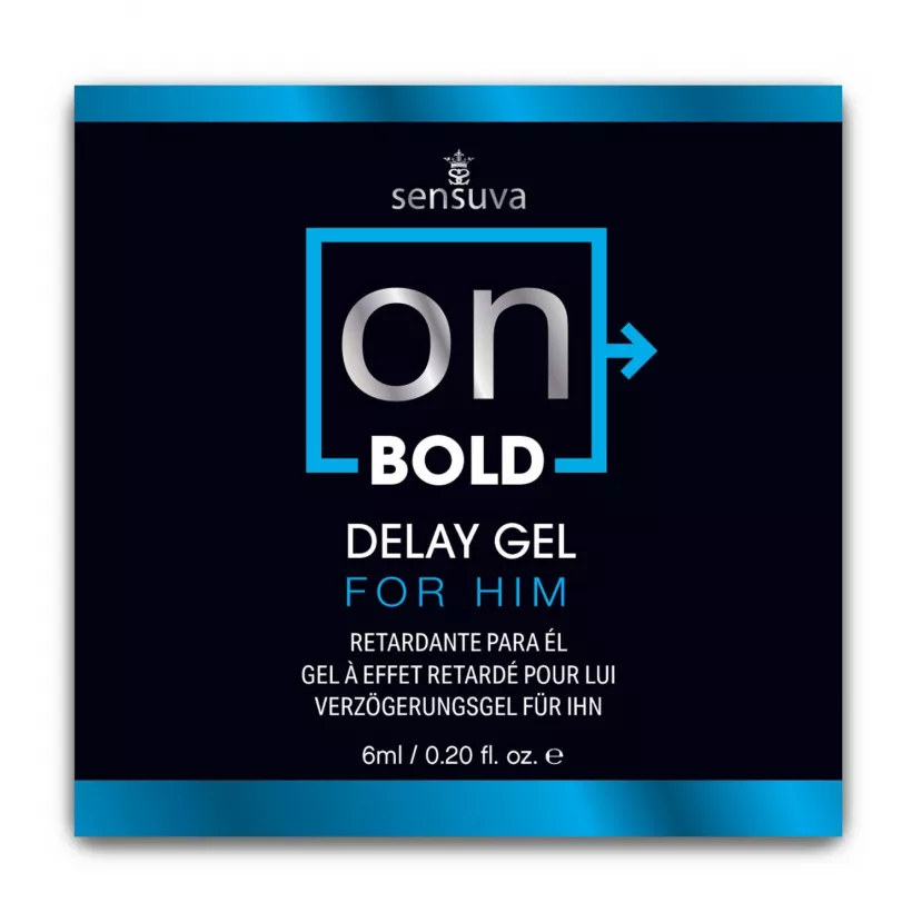 Пробник пролонгатора для мужчин Sensuva ON Bold (6 мл)