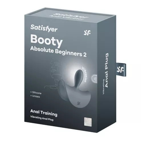 Анальна вібропробка Satisfyer Booty Absolute Beginners 2, для початківців
