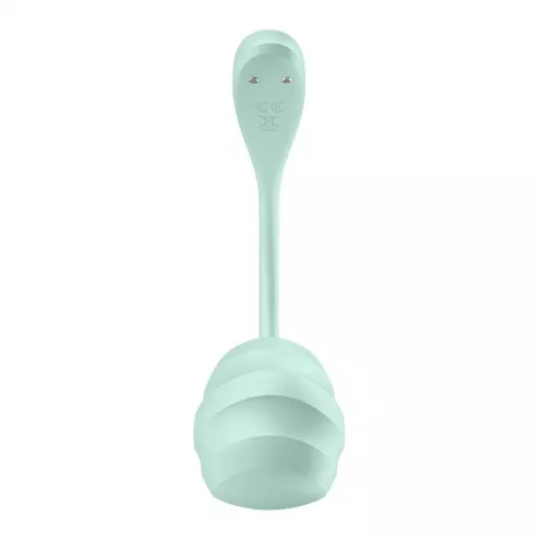 Смарт-виброяйцо Satisfyer Smooth Petal Connect App Mint