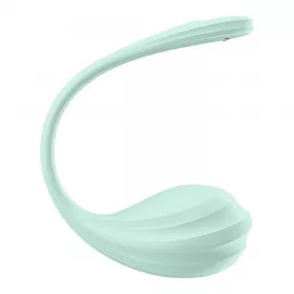 Смарт-виброяйцо Satisfyer Smooth Petal Connect App Mint - 9